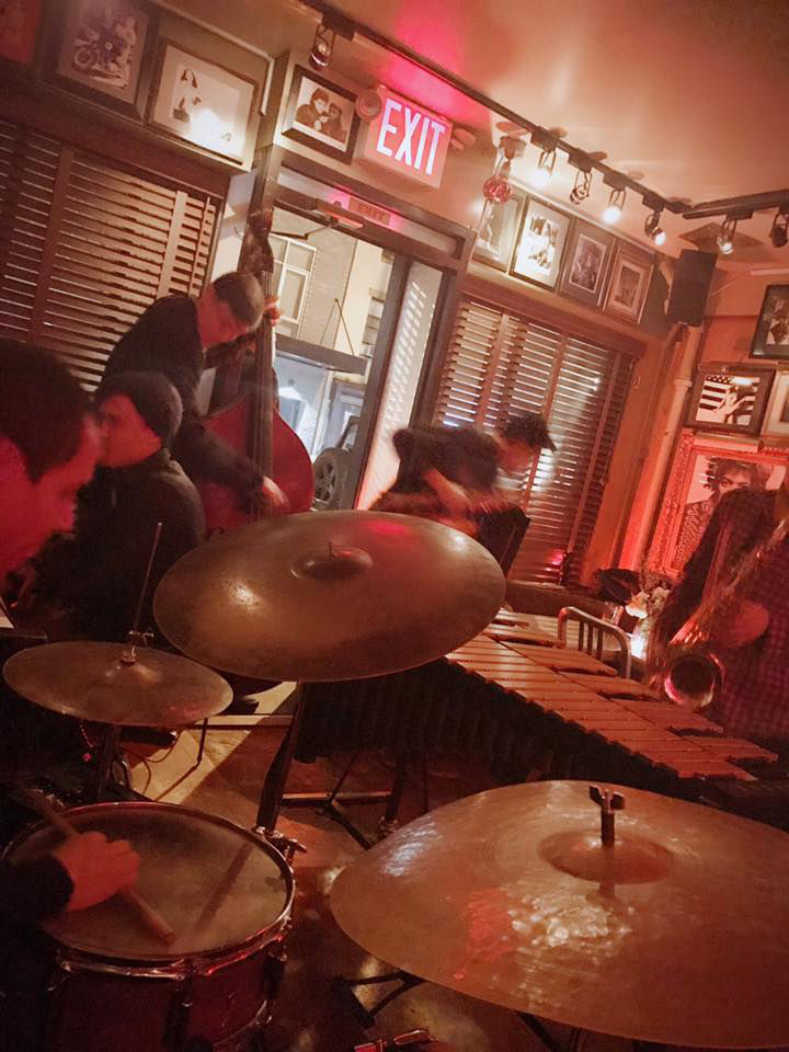 Photo of performance at Rue B, East Village, New York