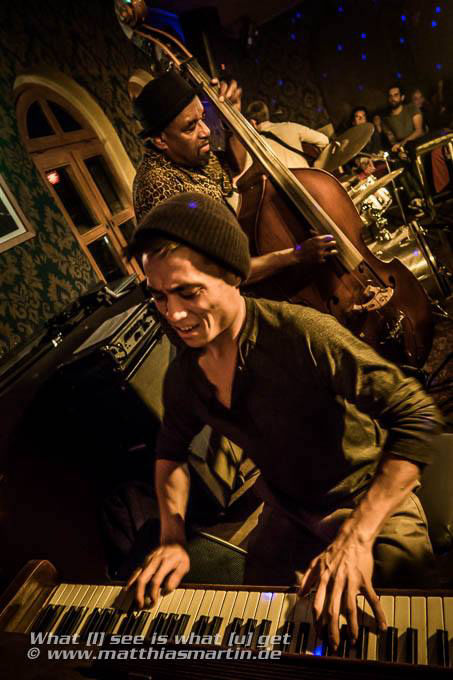 Photo of performance with Daryl Taylor at Das Edelweiss, Kreuzberg, Berlin